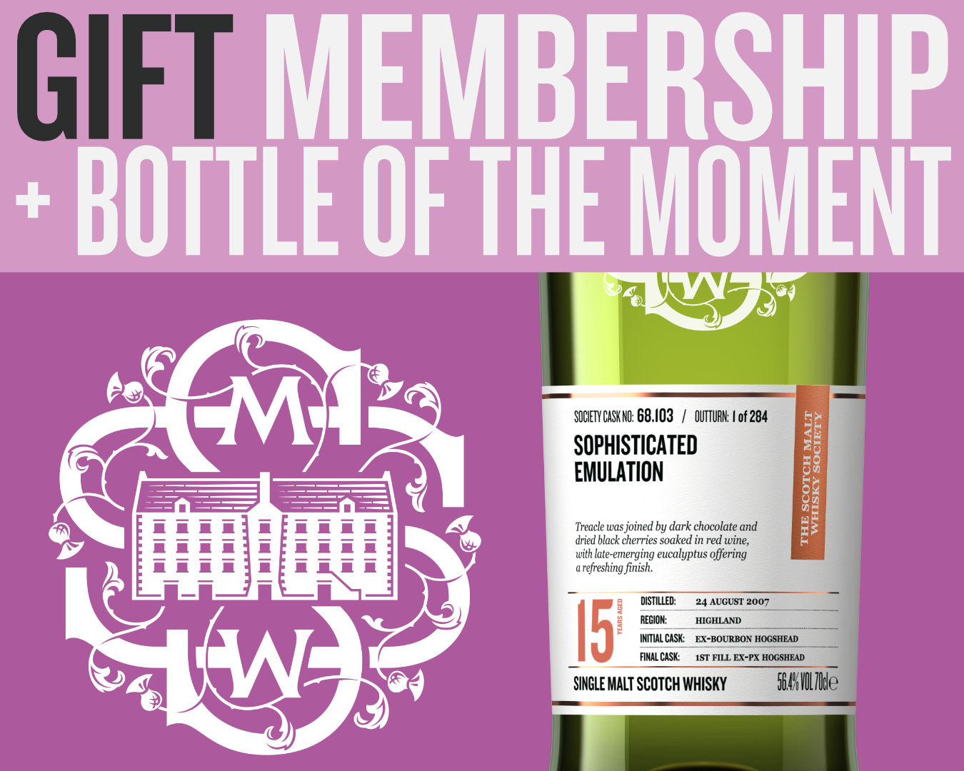 SMWS Gift Membership + Bottle Of The Moment